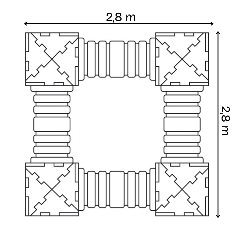 CUBIC TOY CASTELLO A
