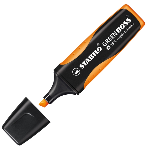Evidenziatore STABILO(R) GREEN BOSS(R) 83recycled ARANCIO