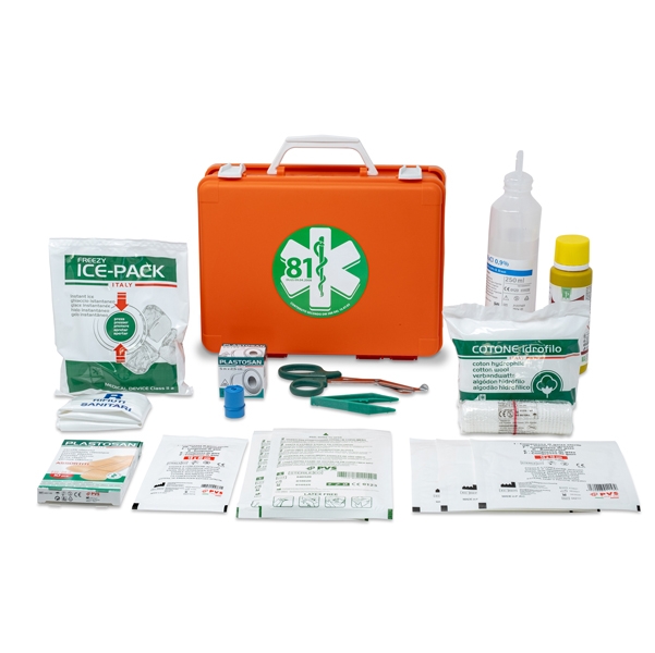 Valigetta P. SOCCORSO ARANCIO MEDIC 1 fino a 2 persone - CPS513