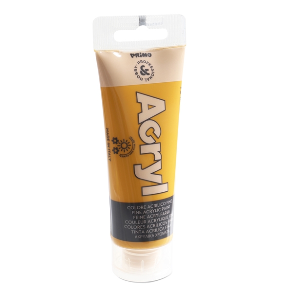 Colore Acryl fine tubo da 75ml giallo ocra 270 Primo
