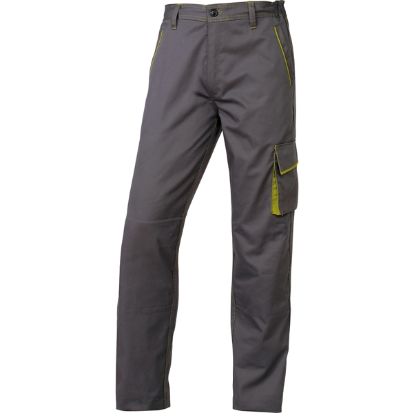 PANTALONE da LAVORO M6PAN grigio/verde Tg. XL PANOSTYLE(R)