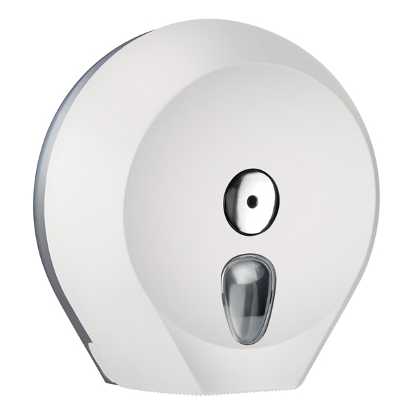 Dispenser carta igienica Midi Jumbo diam.23cm bianco Soft Touch