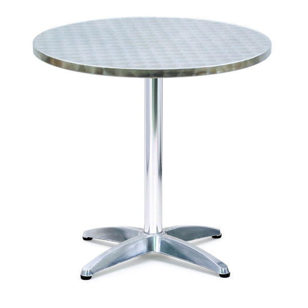 TAVOLO TONDO Bar IN ALLUMINIO diam.70cm - H70cm