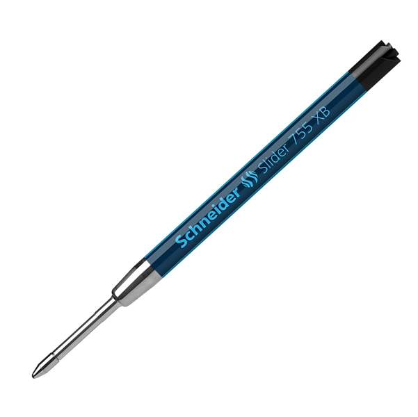 REFILL SLIDER 755 ISO G2 NERO punta XB Viscoglide(R) SCHNEIDER