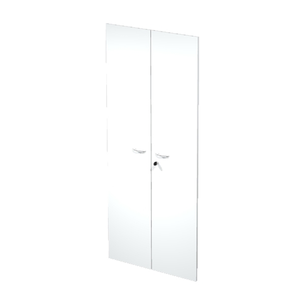 COPPIA ANTE in MELAMIN. x Mob.ALTO BIANCO - EASY