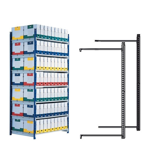 Scaffale RANG'ECO 5 ripiani 100x70xH200cm - Modulo Aggiunta