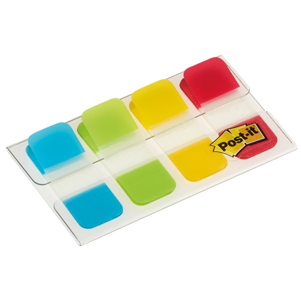 Dispenser 40 SEGNAPAGINA Post-it(R) INDEX STRONG Mini 676 CLASSICI 15,8X38mm