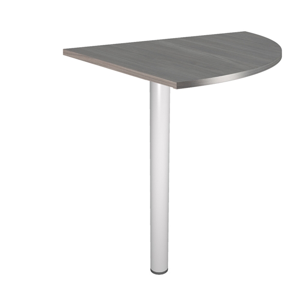ANGOLARE 90' FRASSINO TOSCANO + GAMBA SUPPORTO x SCRIVANIE EASY