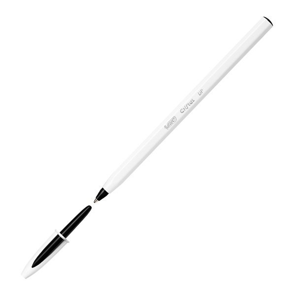 Scatola 20 penna sfera Cristal(R) Up medio 1,2mm nero BIC(R)