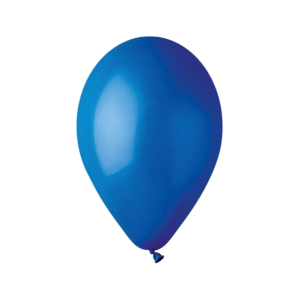 Busta 16 palloncini in lattice diam.30cm blu Big Party