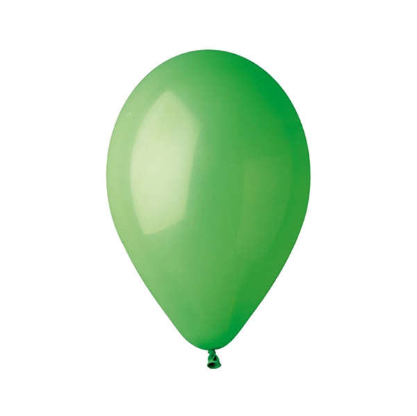 Busta 16 palloncini in lattice diam.30cm verde Big Party
