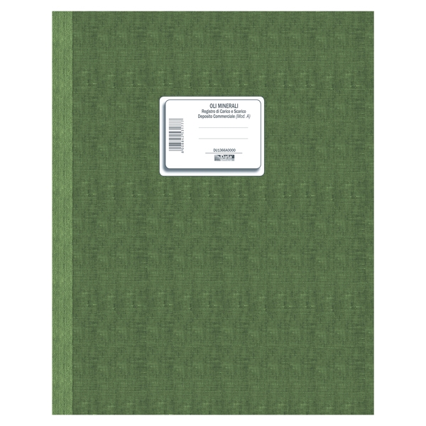 Registro carico/scarico oli minerali Mod. A 49 pag.num. DU1366A0000 DU