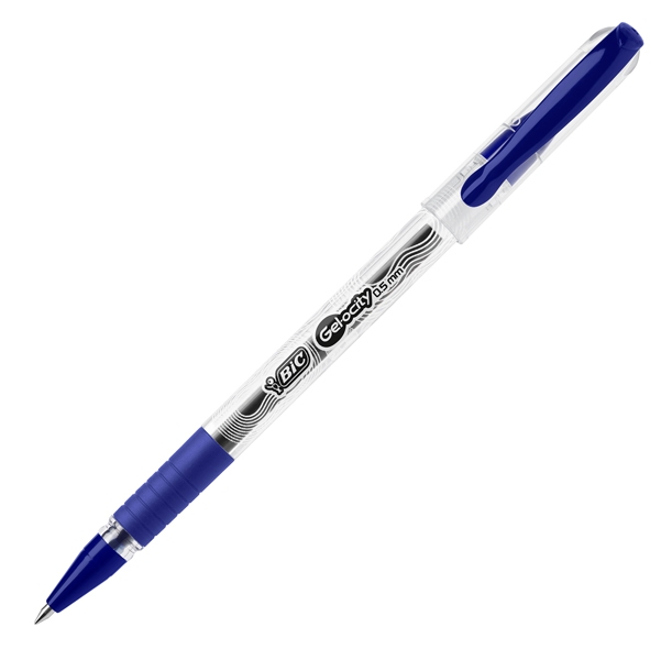 Scatola 30 penne sfera con cappuccio 0.5mm Gelocity Stic blu BIC(R)