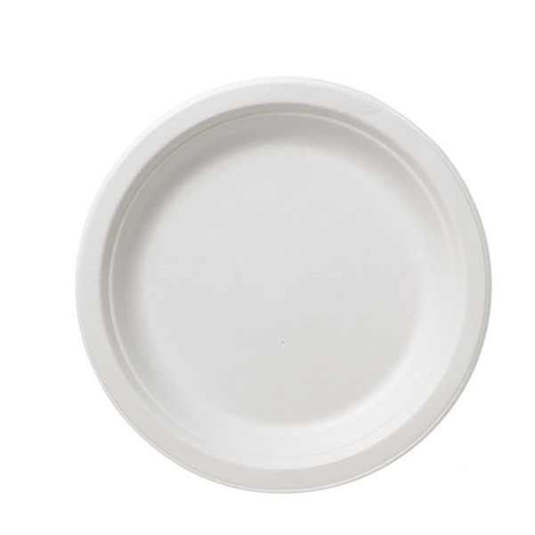 50 Piatti piani diam.260mm rotondo BIO Leone