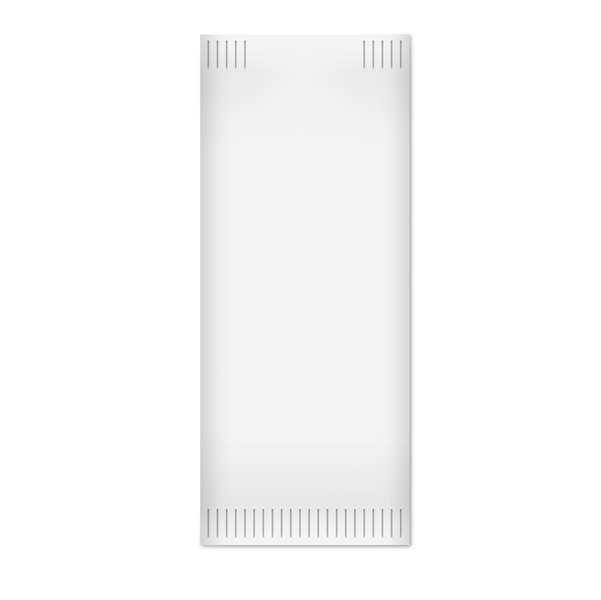 1000 Buste Portaposate in fibra riciclata con tovagliolo 38x38cm Fato