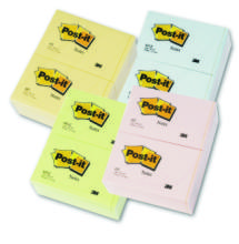 POST-IT 38x51 FG.100 colore PASTELLO