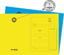 CARTELLA MANILLA LEGALE AZZURRO GR260 PZ.50 ( PREDISPOSTA PER STUDI LEGALI )