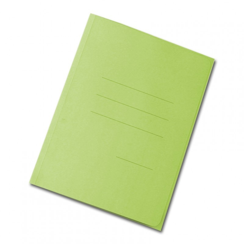 CARTELLINA 3 LEMBI ZAFFIRO PZ.50 VERDE