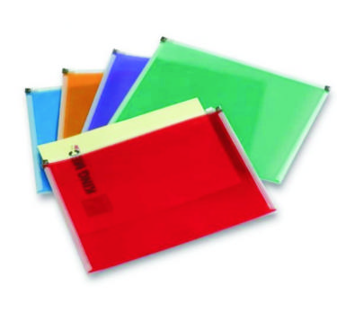 Busta COLORFUL ZIP BAG 21x29,7cm