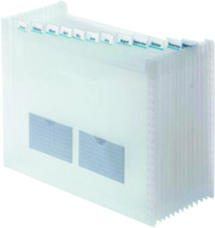 DOCUMENT FILE EXPANDING CLEAR PENTEL 13 scomparti