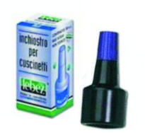 Inchiostro Timbri BLU  30 ML.