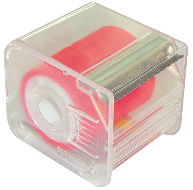 NASTRO EVIDENZIATORE ADESIVO CON DISPENSER ROSA