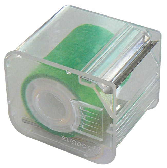 NASTRO EVIDENZIATORE ADESIVO CON DISPENSER VERDE