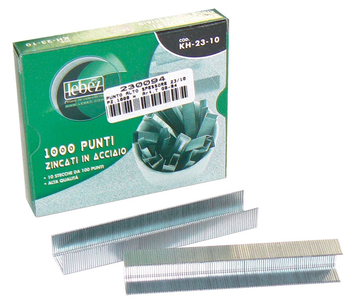 Punti ad Alto Spessore  23/10 per 70 Fogli - Pz.1000