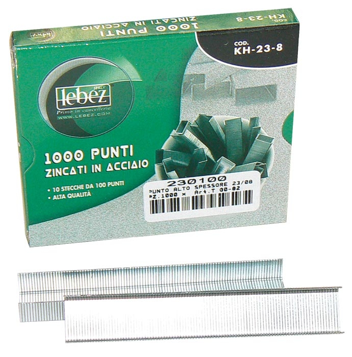 Punti ad Alto Spessore  23/08 per 50 Fogli - Pz.1000