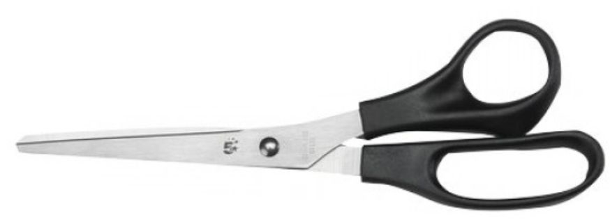 Forbici Ufficio acciaio con impugnatura in ABS 17cm (lunghezza)