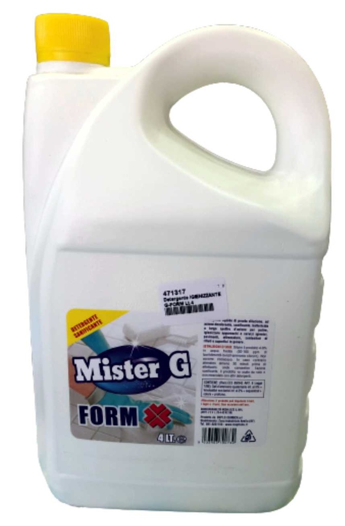 DETERGENTE IGIENIZZANTE - MISTER G-FORM LT.4