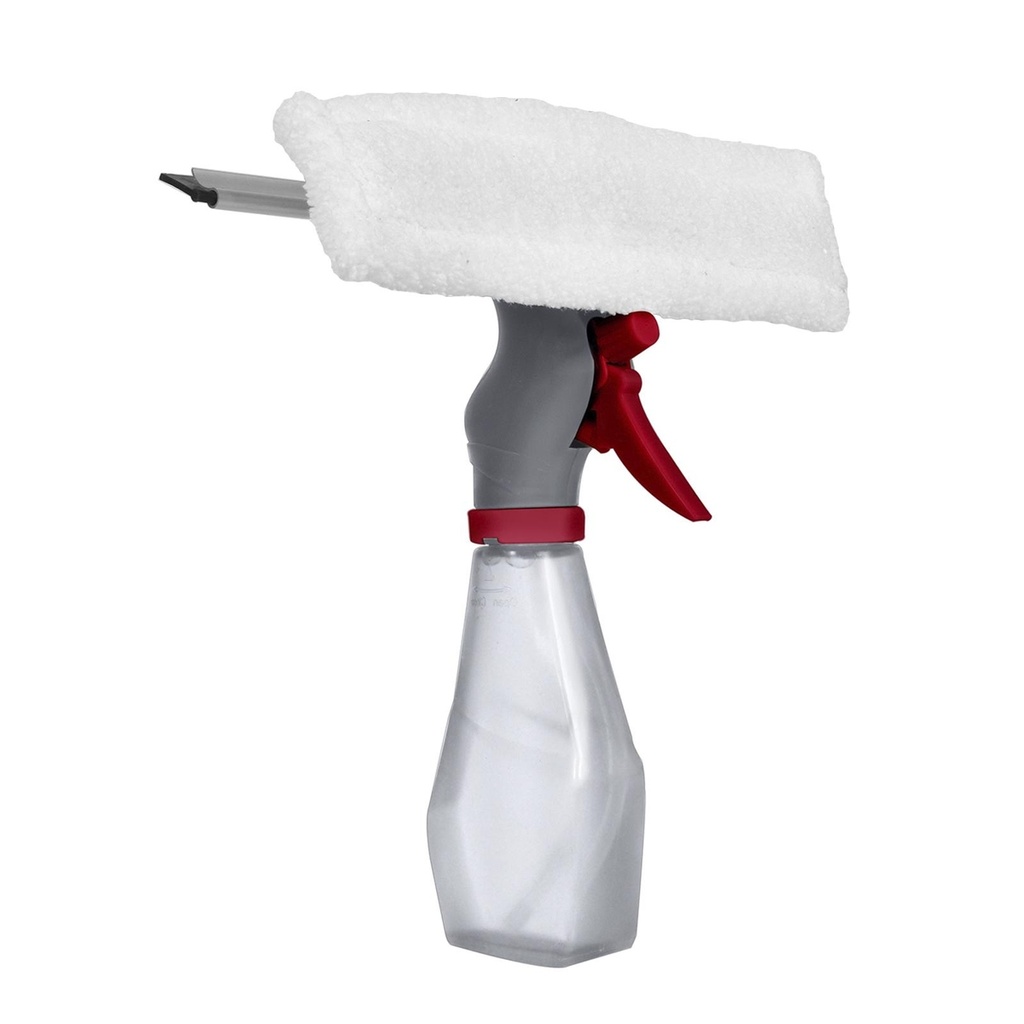 TERGIVETRO CON SPRUZZATORE GOMMA E SPUGNA 3 IN 1