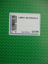 LIBRO MATRICOLA REGISTRO 13 PAGINE - 32X24 CM