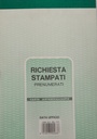 RICHIESTA STAMPATI PRENUMERATI BLOCCO 1220RIC