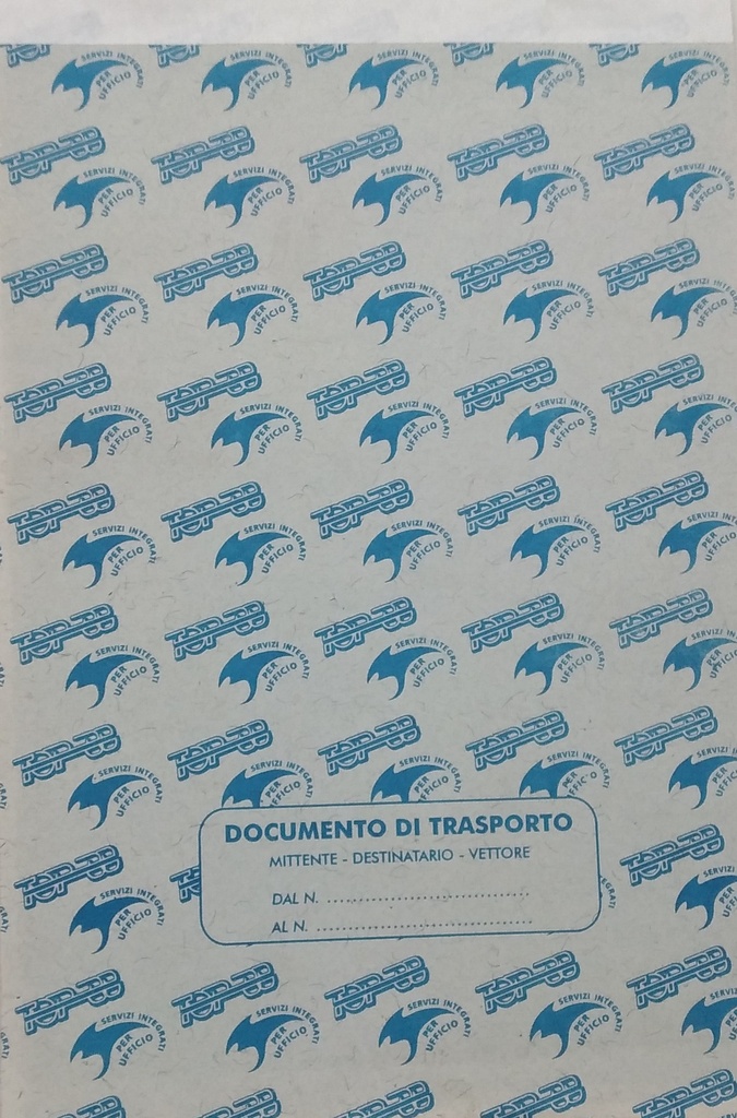 DDT A5 15X21 CM 33X3 COPIE AUTOCOPIANTI (BLOCCO)