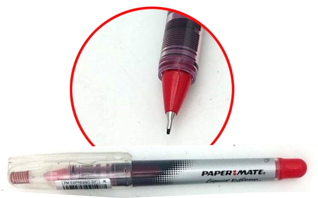 PENNA EXPRESSO LIQUID Punta Fine Rosso