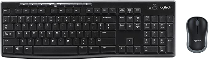 TASTIERA + MOUSE LOGITECH WIRELESS MK270