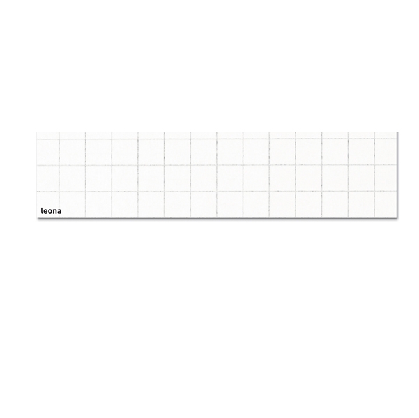 Fogli Carta LEONA 70X100 fg.50 BIANCA 10MM AMBO I LATI 120GR