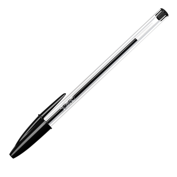 Penne a sfera Bic Cristal pz.50 NERO - medio 1,0mm