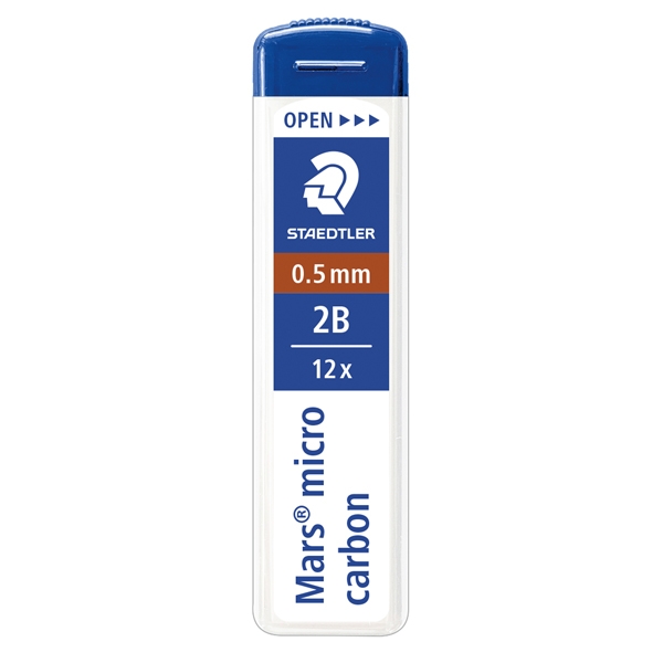 12 astucci da 12 mine 0.5mm MARS(R)MICRO 250 05-2B STAEDTLER