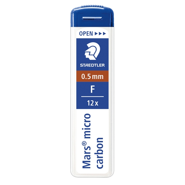 12 astucci da 12 mine 0.5mm MARS(R)MICRO 250 05-F STAEDTLER