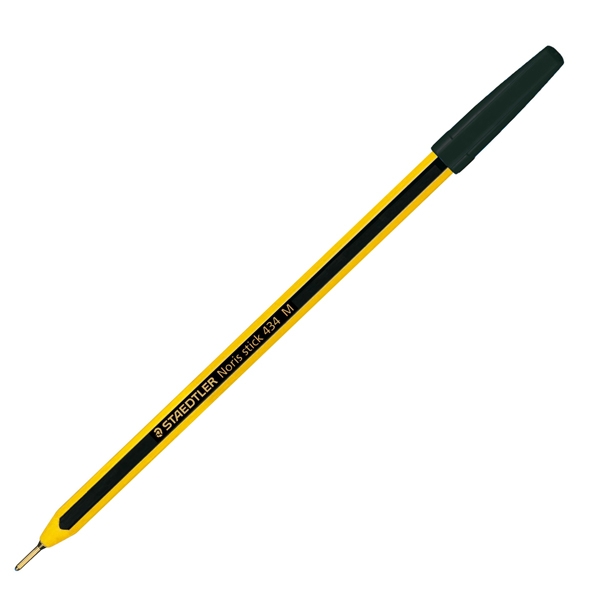 SCATOLA 20 PENNA A SFERA 434 NORIS STICK NERO 1,0MM STAEDTLER