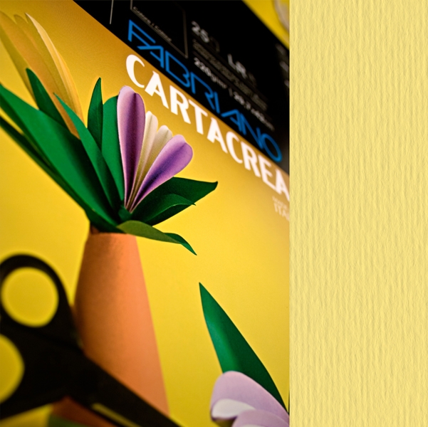CARTONCINO 35x50cm 220gr - Liscio/ruvido - Fabriano Elle Erre - onice