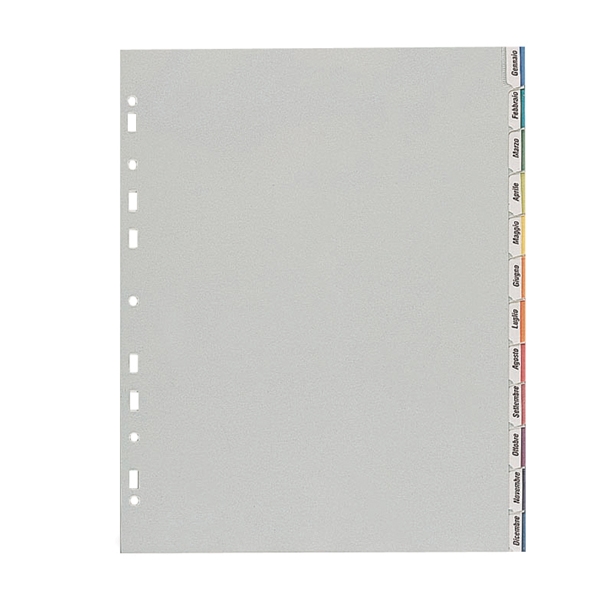 SEPARATORE 22X30 12 TASTI PPL NEUTRO SEPAREX FAVORIT 153/12