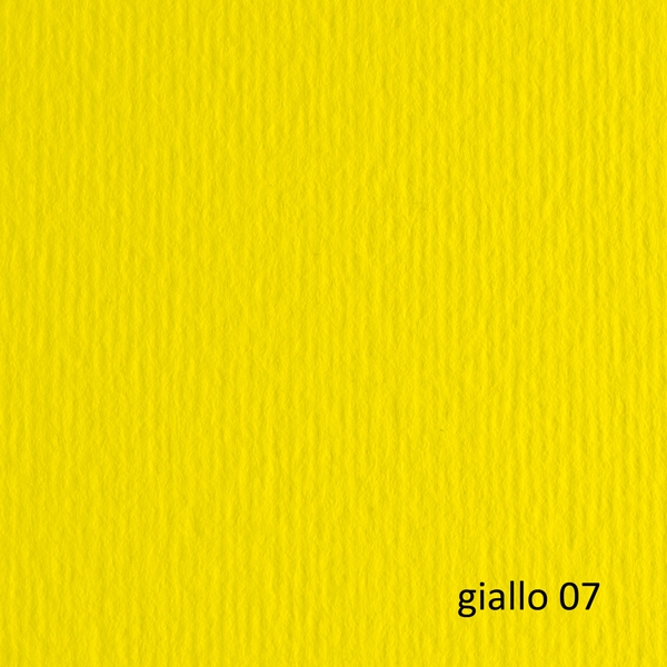 CARTONCINO 70X100 220GR GIALLO 107 FABRIANO ELLE ERRE - BLISTER 10FG