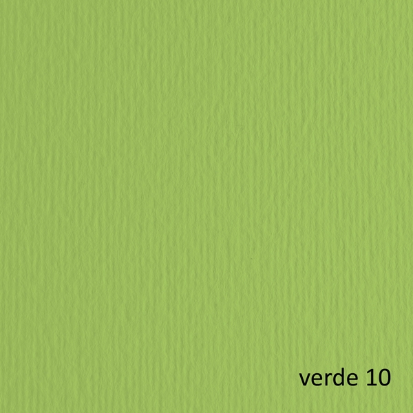 CARTONCINO 70X100 220GR VERDE PISELLO 110 FABRIANO ELLE ERRE - BLISTER 10FG