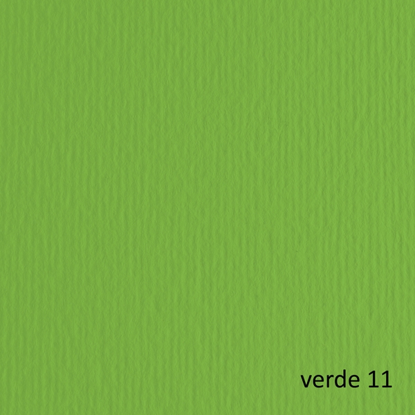 CARTONCINO 70X100 220GR VERDE 111 FABRIANO ELLE ERRE - BLISTER 10FG