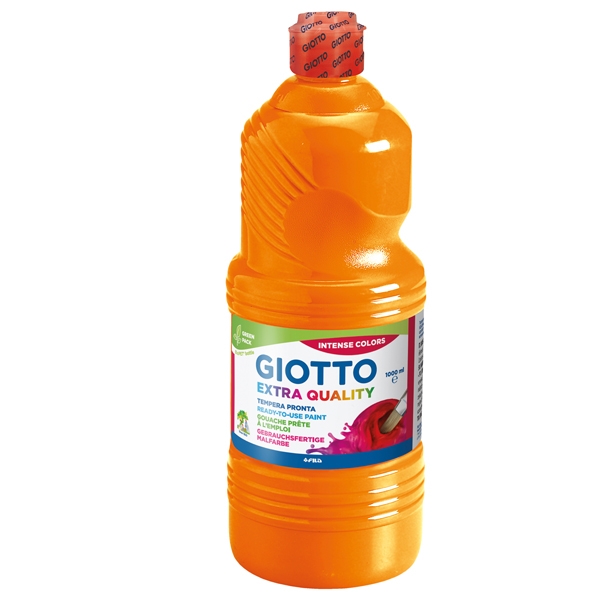 TEMPERA PRONTA GIOTTO 1000ML ARANCIO -