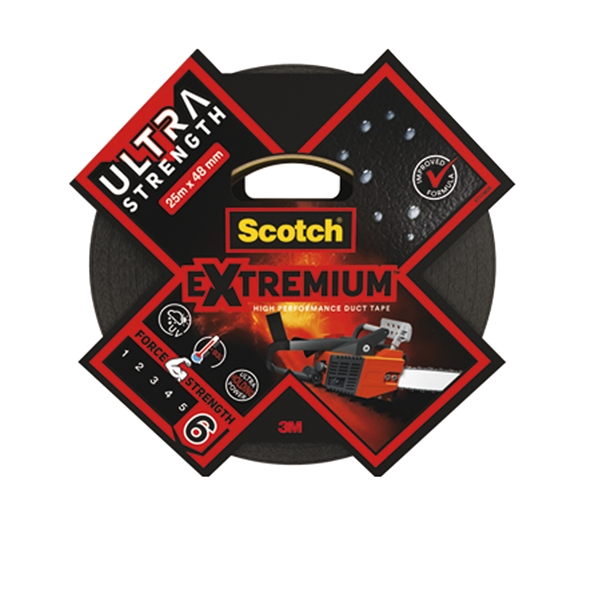Nastro adesivo EXTRA resistente ad alto spessore 48mmx25mnero Scotch(R)