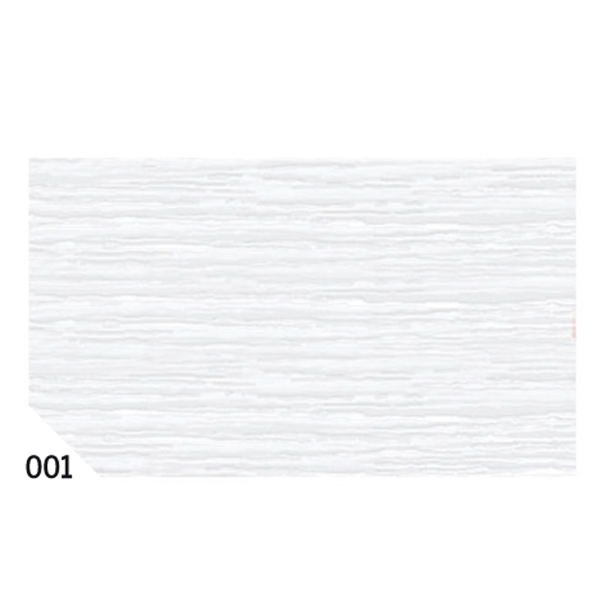 CONF. 10RT CARTA CRESPA BIANCO 001 (50X250CM)